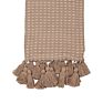 Yarn Craftsman Soft Acrylic Hand Woven Kadin Throw Tassel Blanket