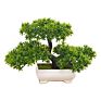 Yiwan Wholesalebonsai Welcoming Pine Multi Shape Lifelike Live Table Small Bonsai Outdoor Home Decoration Plastic Bonsai
