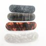 Yiyi Elliptical Acetate Barrettes French Barrette Clips Geometric Barrettes for Girls
