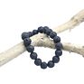 Yize Natural 8Mm Lava Stone Bead Bracelets for Women Jewelry Making