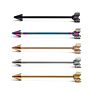 Yw 5Pc Arrow Customized 316L 14G Surgical Steel Frosted Industrial Barbell Earring Piercing Jewelry