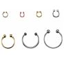Zinc Alloy Bikini Front and Back Chain Circle Connector