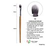 11Pcs Eco-Friendly Bamboo Handle Natural Hair Professional Makeup Brush Set/Kit Vegan Cruelty Free - Premium Synthetic Kabuki