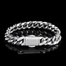14K 18K Gold Plated Stainless Steel Iced Out Cz Miami Hip Hop Jewelry Cuban Luxury Link Chain Diamond Bracelet for Men Women