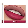 16-Color White Price Cosmetic Lip Pencil Waterproof Lip Liner Pencil Private Label