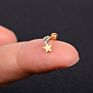 1Pcs 20G Stainless Steel Small Barbell Tiny Stud Earring Women Helix Cartilage Lobe Screw Piercing Cool Waterproof Girl Studs