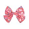 3.3Inch 2Pc/Lot 24 Colors Cute Colorful Solid Ribbon Grosgrain Hair Bow with Clips Ribbon Headwear Hairpin Hair Accessories
