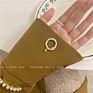 34 Models Vintage Handmade Irregular Geometric Adjustable Stacking Freshwater Baroque Pearl Beaded Heart Elastic Ring Women Girl