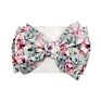 7" Kids Big Bow Soft Elastic Waffle Headband - Solid Color Top Knot Headwear for Baby Girl Accessories