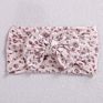 Baby Fruit Prints Soft Nylon Headbands Floral Bows Wide Turban Head Wraps Children Girls Hair Accessories