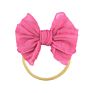 Baby Headband Headwear for Kids Chiffon Fabric Children Nylon Band Headband Baby Elastic Big Bow Hair Band Hair Accessories