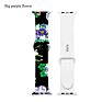 Boorui Silicone Print Patterns Watch Bands for Apple Watch Band Designer Straps for Apple Watch Series 7 6 5 4 3 2 1 /