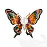 Brooch Accessories Royal Style Gem Butterfly Necklace Dual Brooch