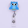 Cartoon Butterfly Insect Night Owl Holder Clips Badge Holder for Student Nurse/Worker Card Holder Reels Yougster Gift