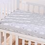 C'dear 100% Cotton Bassinet Sheet Baby Bedding Organic Cotton Muslin Fitted Cot Sheet,Cotton/Spandex Fitted Crib Sheet