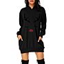 Christmas Hoodies Women Long Sleeve Sweatshirt Christmas Printed Pocket Women Sweatshirt Dress Hoodies