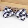 Classical Men's Bow Tie Plaid Striped Flexible Bowtie Smooth Necktie Soft Matte Butterfly Decorative Pattern Color Ties