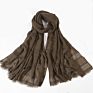 Cotton and Hemp Hollow Out Scarf Muslim Hijab Scarf Malaysia Arab Hijabs Scarfs Muslim