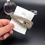 Crystal Crushed Stone Hair Clips with Pearls Rhinestone Bobby Pins Hair Accessories for Lady Girls