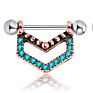 Different Styles Nipple Rings Stainless Steel Body Jewelry Ear Bar Barbell Piercings Earrings Nipple Shield Barbell