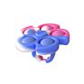 Dimple Silicone Anxiety Stress Relief Toys for Kids and Adults Anxiety Relief Adhd Autism Decompression Pop It Bracelets