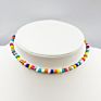 Diy Color Shell Rice Bead Personality Choker Beach Necklace Women Jewelry