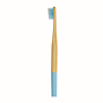 Eco Friendly Bamboo Charcoal Wave Bristles Wooden Bamboo Toothbrush