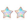 European and America Sell Children's Accessories Unicorn Cat Love-Heart Rainbow Earrings