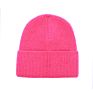 Fisherman Logo Acrylic Warm Plain Wool Hats Unisex Ribbed Cashmere Gorros De Lana Knit Beanie