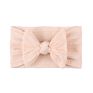 Fit All Baby Hair Accessories Large Bow Soft Elastic Various Color Baby Headbands Nylon Headband Baby Hairbands for Girls