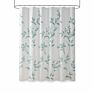 Flowers Printing Waterproof Metal Grommet Polymer Polyester Floral Shower Curtain