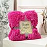 Fluffy Candy Color Flannel Cozy Soft Photo Posing Baby Blanket Kids Bedding Quilt Sofa Backseat Cover Pet Blanket