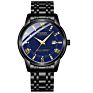 Fngeen 2081 Friendship Blue Boys Quartz Watch Nice Stainless Steel Band Luminous Date Display Concise Business Wrist Watch