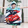 Formaldehyde Free Soft Cartoons Dinosaur Shark Swimwear Cover up Boy Kids Hooded Beach Wear Cape Bath Towel with Hat