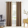 Ihome Heavy Blackout Window Curtains for the Living Room Drapes Navy Color Blackouts Curtain