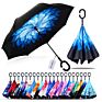 Innovated C Handle Reserve Double Layer Umbrella Double Ribs Umbrella