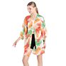 Kimono Beach Wear 100%Viscose Kimonos Women Floral Print Kimono