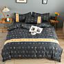 Luxury Printed Pillow Case Bed Sheet and Quilting Comforter Sets Quilt Bedding 4 Piece