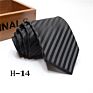 Men's Polyester Striped Neck Tie For