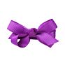 One Piece Grosgrain Ribbon Bow Hairpin Girl's Hair Bows Boutique Solid Hair Clip Handmade Bowknot Clip for Kids Hair Accessories