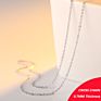 S925 Sterling Silver 12 Constellations Pendant Necklace Zodiac Sign Jewellery Gift for Women Girlfriend Couple