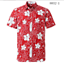 Salessummer Holiday Tropical Shirts Mens Hawaiian Shirts Casual Floral Print Short Sleeve Button down Shirt