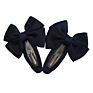 Snap Hair Clips with Bow Barrettes Bb Clips Hairbows Hairgrips Headwear Accessories for Baby Girls