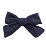 Soft Cotton Linen Fabric Bow Hair Clips Schoolgirl Sailor Bow Clips Baby Girls Hair Accessories