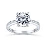 Square Zircon Engagement Rings 925 Sterling Silver Cz Diamond Ring for Women