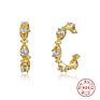 Star Ear Cuff Non Pierced Micro Pave Cz Zircon Small Sized Girl Clip Earring for Women 925 Sterling Silver Jewelry