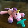 Stuffed Animal Baby Pacifier