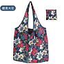 Sublimation Recycled Tote Ecobag 190T Foldable Shopping Bag Reusable Tote Nylon Waterproof Grocery Rip Stop Polyester Bag