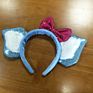 Theme Park Black Spider Hairband Plush Headband for Halloween