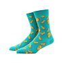 Thin Funny Food Socks Crew Socks Pure Cotton Donuts Men's Socks In